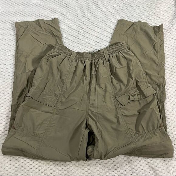 Columbia convertible pants, tan, large, zip off legs. - Picture 4 of 12